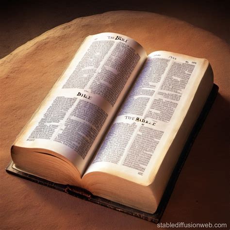 Holy Scripture of Christianity | Stable Diffusion Online