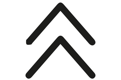 top arrow icon png on Transparent Background 17784924 PNG