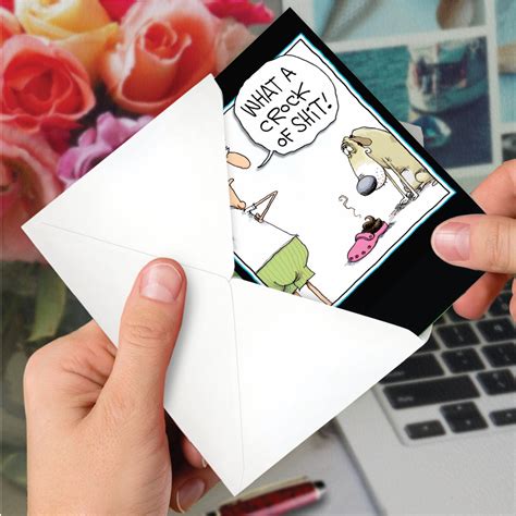 Crock of Shit: Funny Birthday Card - Dog