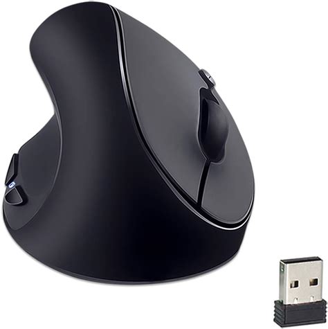 Amazon.com: Left-Handed Mouse,2.4GHz Ergonomic Vertical DPI 800/1200 ...