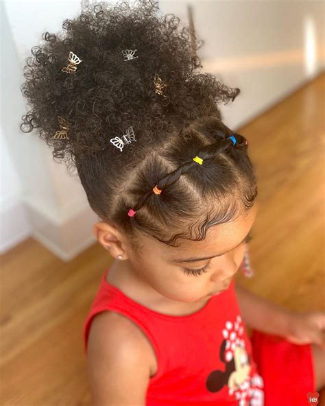 42 Cute Rubber Band Hairstyles For Little Girls - Hood MWR