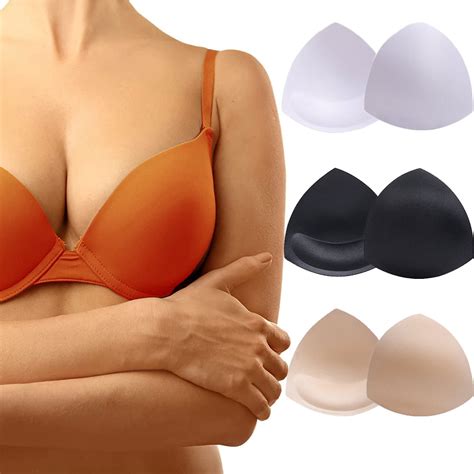 Bra Pads Inserts 3 Pairs - Bra Inserts A/B, C/D, D/E Cups | Bra ...