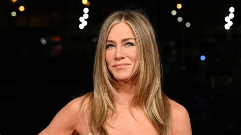 Jennifer Aniston's nude spaghetti strap dress is so elegant | Woman & Home
