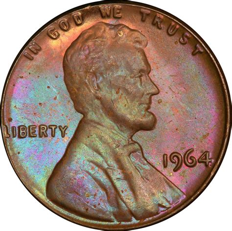 1964 1c Ms | Lincoln Cents - Memorial Reverse | Coin