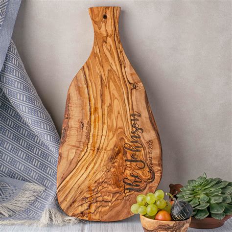 Monogram Cutting Board - Forest Decor