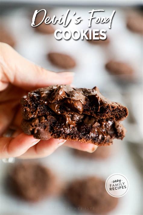 Devil's Food Cake Cookies · Easy Family Recipes