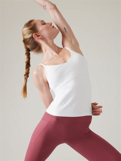 Elation V-Neck Built-In Bra Tank A-C | Athleta