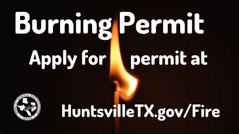 Burn Permits | Huntsville, TX - Official Website