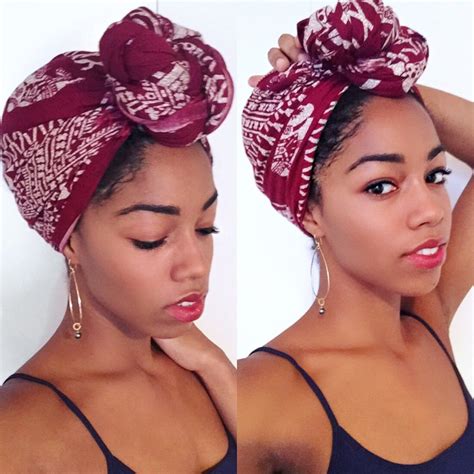 Getting into Wearing Head Wraps | Hair wrap scarf, Hair wraps, Natural ...