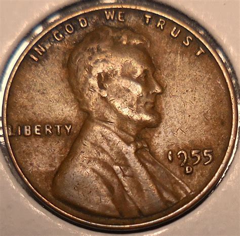 1955-D Lincoln Wheat Cent - For Sale, Buy Now Online - Item #738981