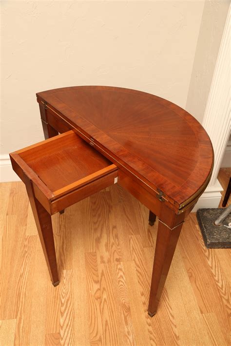 French Folding Demilune Card Table For Sale at 1stDibs | used card ...