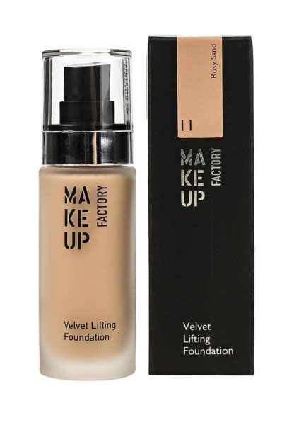 Тональный крем Make Up Factory Velvet Lifting Foundation - «Эффект ...