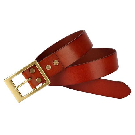 Men's Leather Belts With Buckles