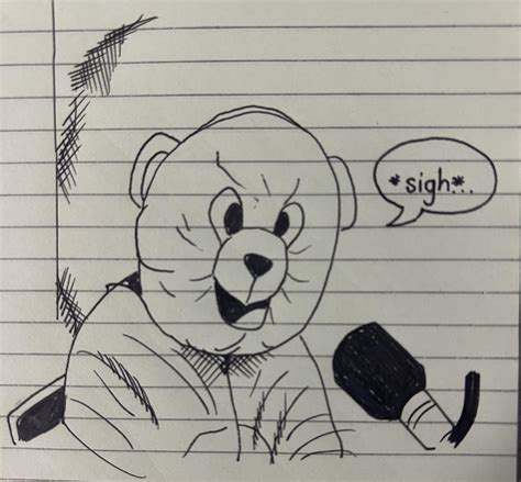 Doodle: Sad Jerbear : r/DanLeBatardShow