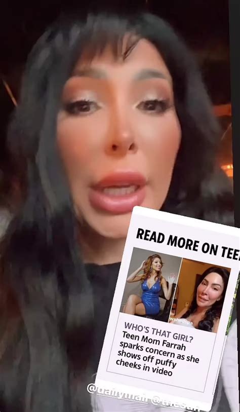 'Teen Mom' Farrah Abraham defends 'puffy face' after surgery backlash