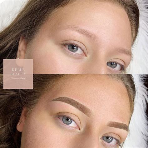 Powder Brows Before And After Blonde at Nancy Green blog
