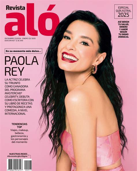Paola Rey | Hoy recordando esta hermosa portada que hicimos este año con la revista @alodigital ...