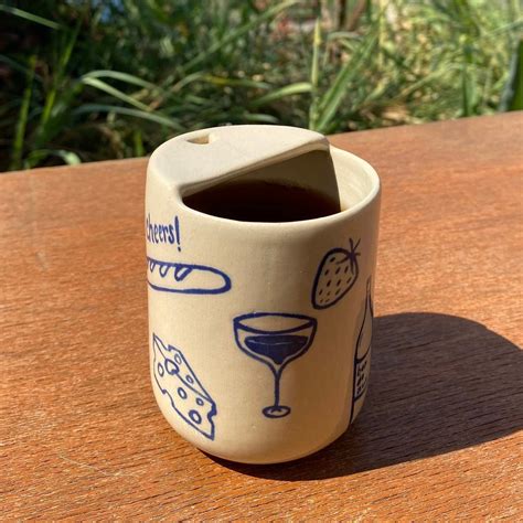 Pre-order Handmade Ceramic Travel Mug With Lid: Pottery Coffee Cup - Etsy