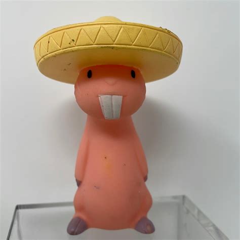 McDonalds Disney Channel Kim Possible Rufus Naked Mole Rat Figure Toy ...