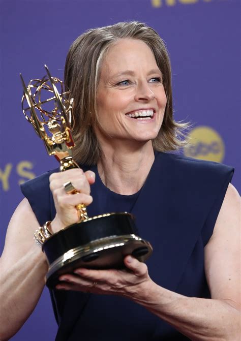 Jodie Foster at Primetime Emmy Awards 2024 in Los Angeles • CelebMafia