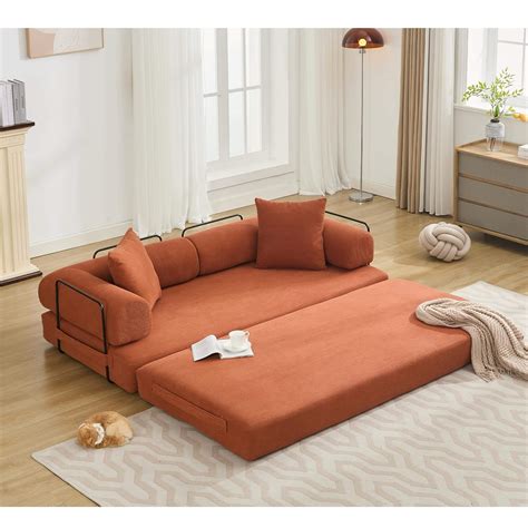 Convertible Floor Sofa Bed | Foldable Sleeper Couch | Versatile Floor ...
