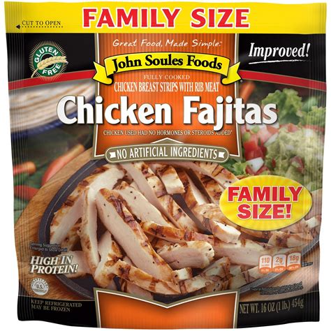 John Soules Meat Strips Chicken Fajitas (family size)