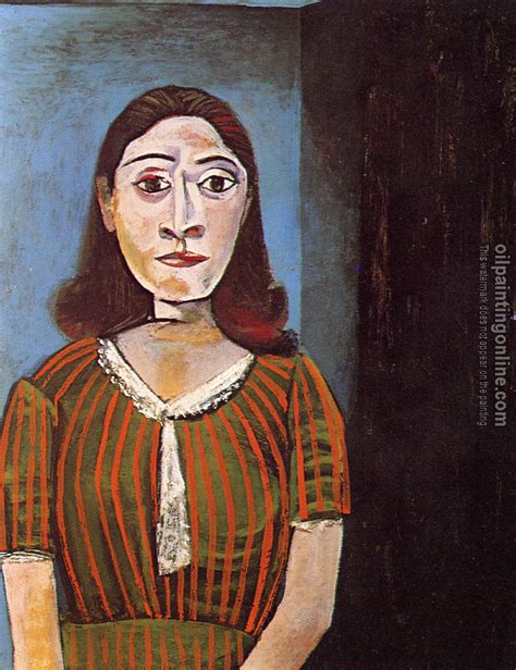 Picasso, Pablo - portrait of dora maar - Canvas Painting For Sale