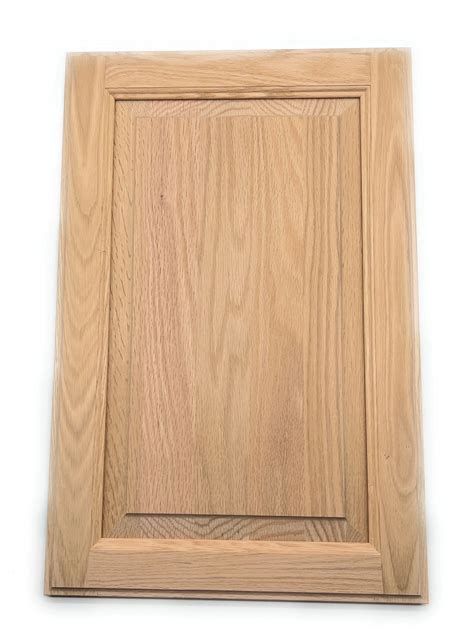 Onestock 14.75W x 22.5H Unfinished Oak Kitchen Cabinet Door Replacement ...