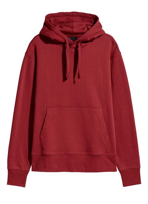 Dark red hoodie online
