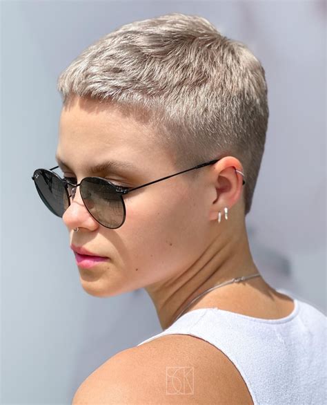30 fun and chic buzz cuts for women to try in 2024 – Artofit