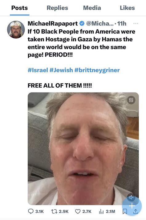 Rappaport is a wack-packer. "Michael the Actor". He looks like a ...