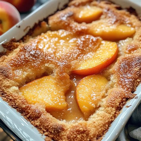 Old Fashioned Peach Cobbler