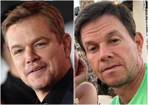 Matt Damon Mark Wahlberg