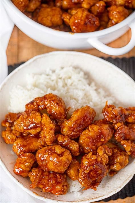 Orange Chicken With Rice Easy Orange Chicken Recipe Meatloaf And