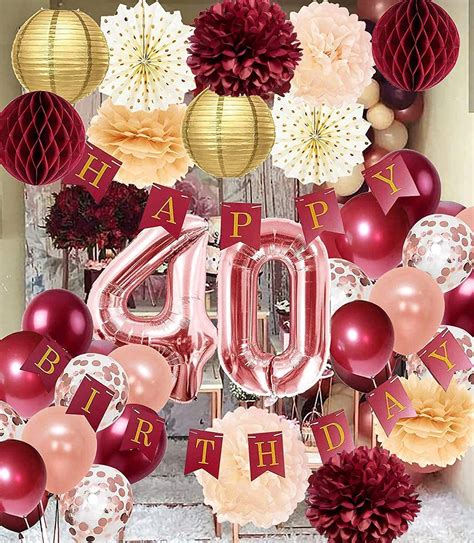 40th Birthday Themes For Women 10 Amazing 40th Birthday Party Ideas