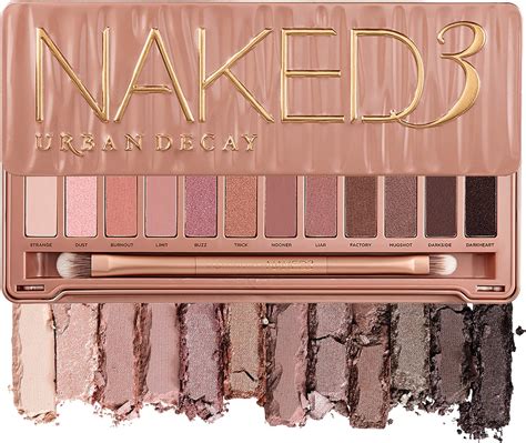 Urban Decay Naked Palette 3 paleta de sombras de ojos 12 tonos fórmula ...