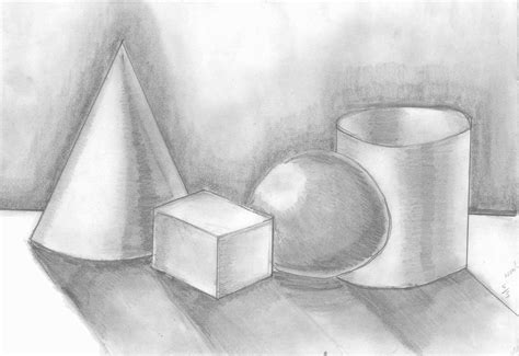 3d Shapes Drawing at PaintingValley.com | Explore collection of 3d ...
