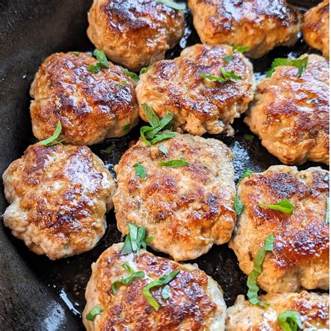Low Sodium Sausage Patties Recipe (No Salt Added) - Low So Recipes