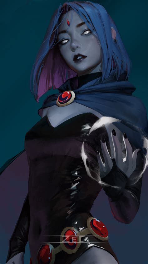 raven (dc comics and 1 more) drawn by zed_(trungbui42) | Danbooru