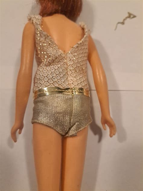 Vintage 1967 Mattel RARE RED HAIR CASEY Mod Lashes Bendable Knees W/Earring | eBay