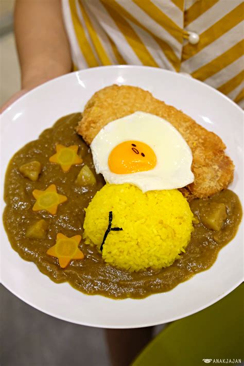 gudetama cafe shirokuma menu review | ANAKJAJAN.COM