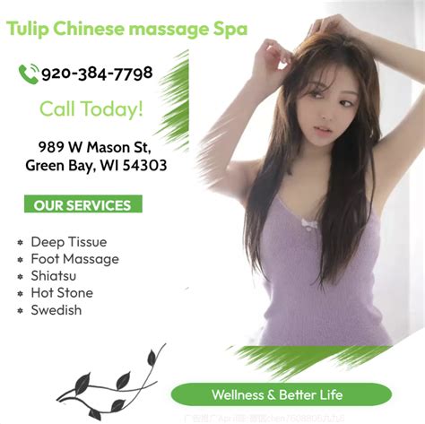 Tulip Chinese Massage Spa in Green Bay, WI 54303 - (920) 3...