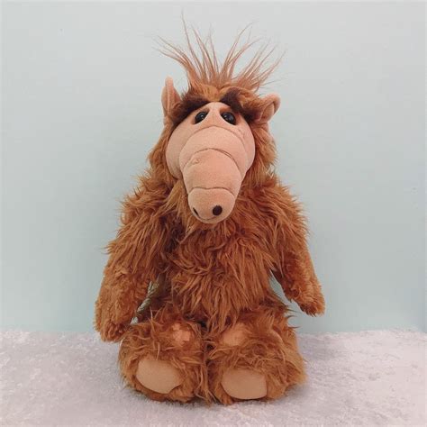 Big Size Vintage ALF Alien 1986 / Alien Vintage Plush 16 / Brown ...