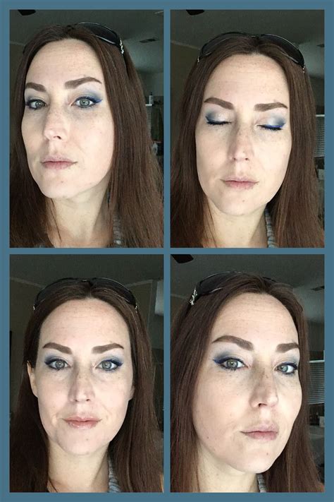 Younique blue and gold look. | Younique, Blue, Gold