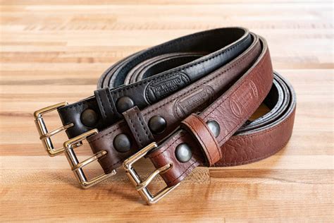 Buffalo Leather Belts - Handmade Leather Belts | Buffalo Billfold Company