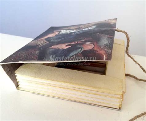 Коробка-книга в винтажном стиле. Мастер-класс с фото