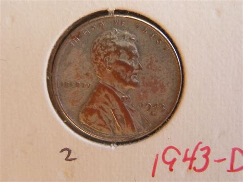 1943 D Lincoln Wheat Cent Small Cents: Steel Cent - For Sale, Buy Now ...