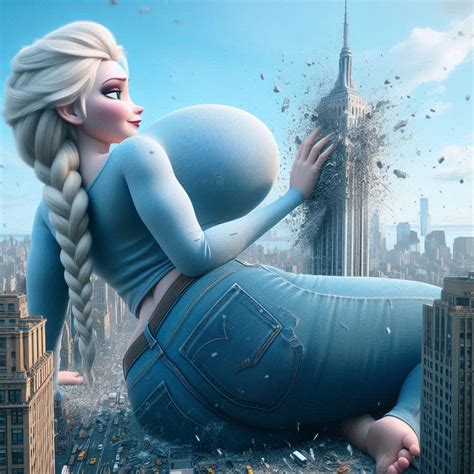 Giantess Elsa breast growth by Memesrus1234 on DeviantArt