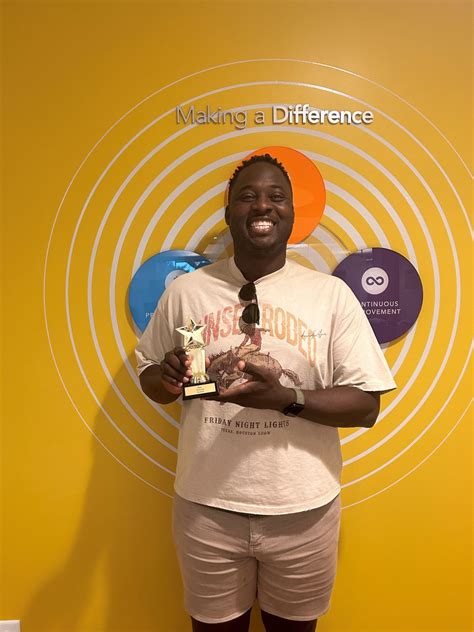 Nina Vukicevic on LinkedIn: It's time to give a big shoutout to our very own Melvin Patterson for…