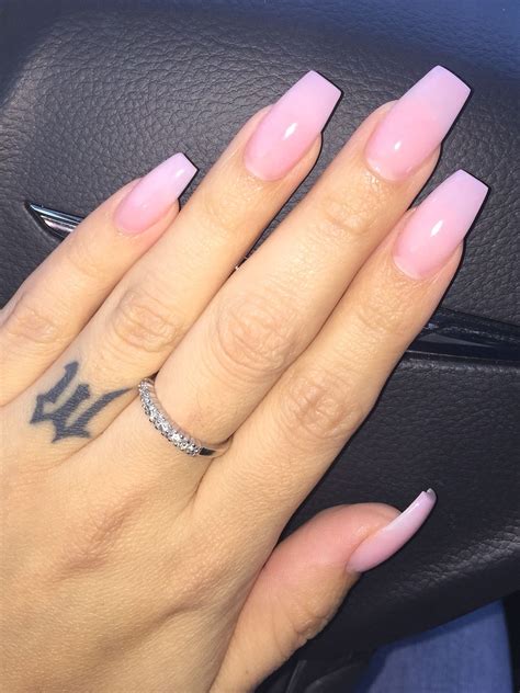 Light Pink Acrylic Nail Powder - Tips Color Short Acrylic Nails